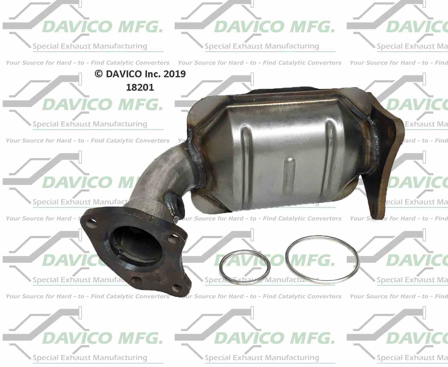 davico mfg exact-fit catalytic converter  frsport 18201