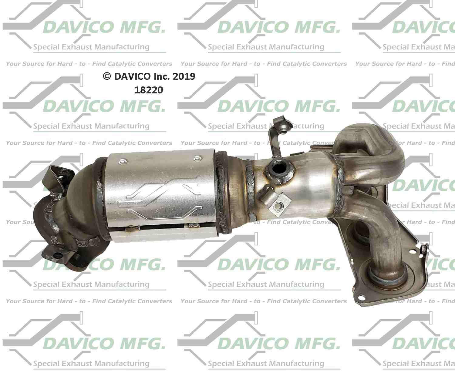 davico mfg exact-fit catalytic converter  frsport 18220