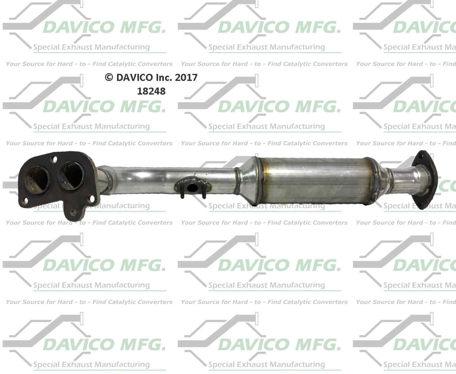 davico mfg exact-fit catalytic converter  frsport 18248