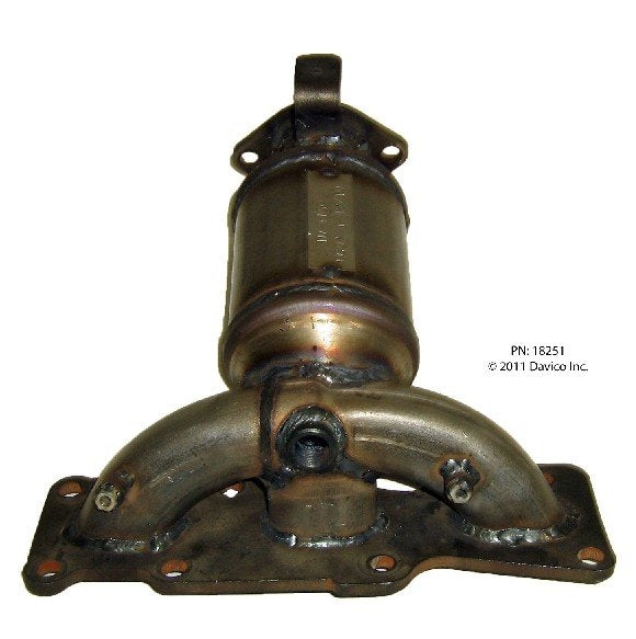 davico mfg exact-fit catalytic converter - manifold  frsport 18251