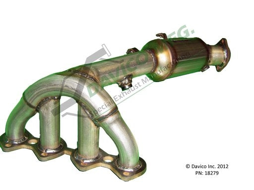 Davico Mfg Exact-Fit Catalytic Converter - Manifold  top view frsport 18279