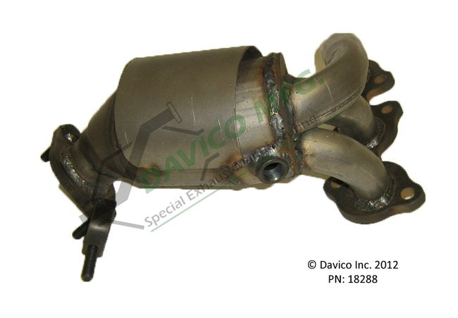 davico mfg exact-fit catalytic converter - manifold  frsport 18288