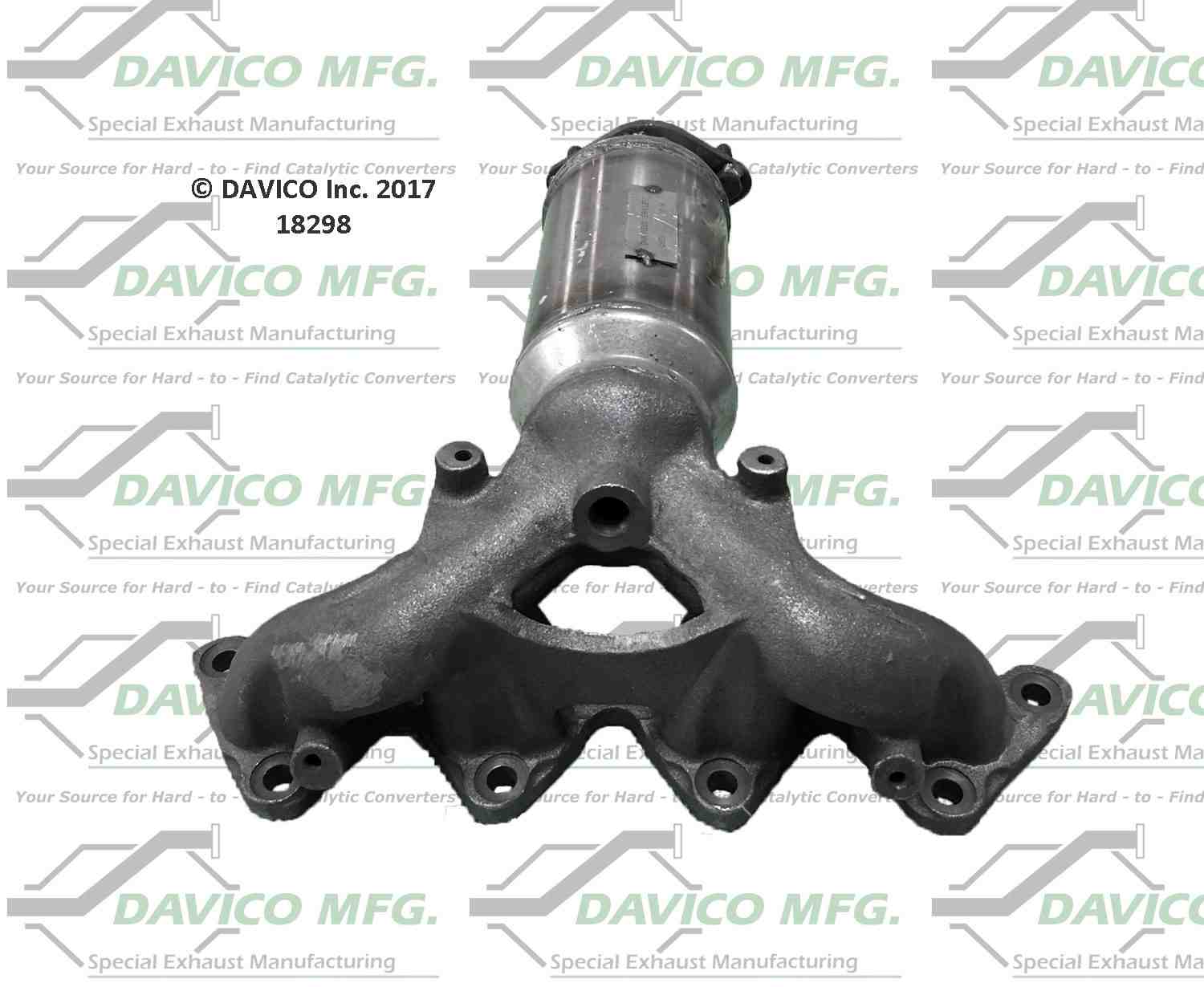 davico mfg exact-fit catalytic converter - manifold  frsport 18298