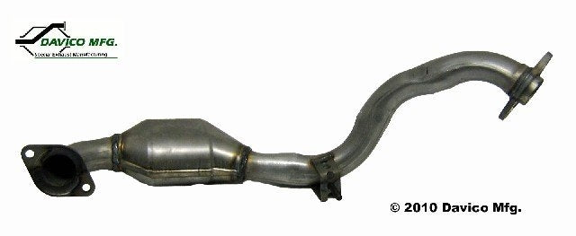 Davico Mfg Exact-Fit Catalytic Converter  top view frsport 18321