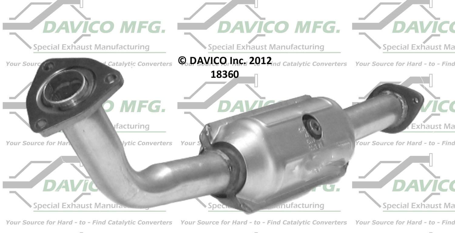 davico mfg exact-fit catalytic converter  frsport 18360