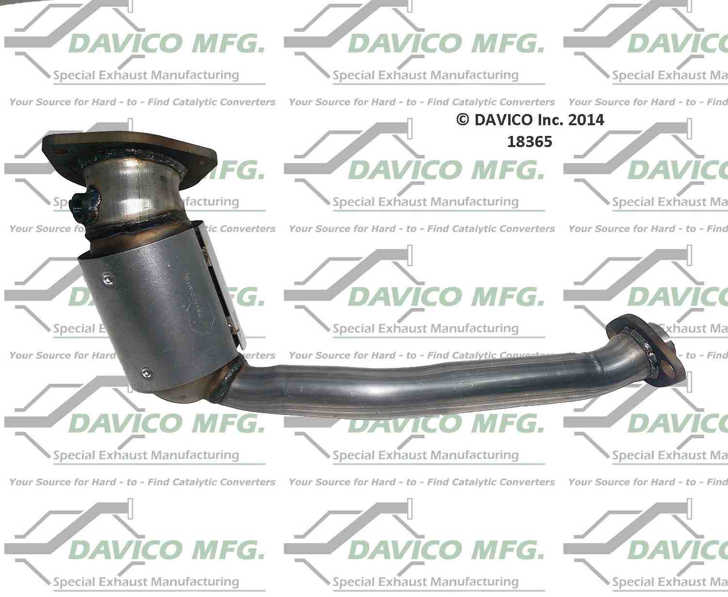 davico mfg exact-fit catalytic converter  frsport 18365