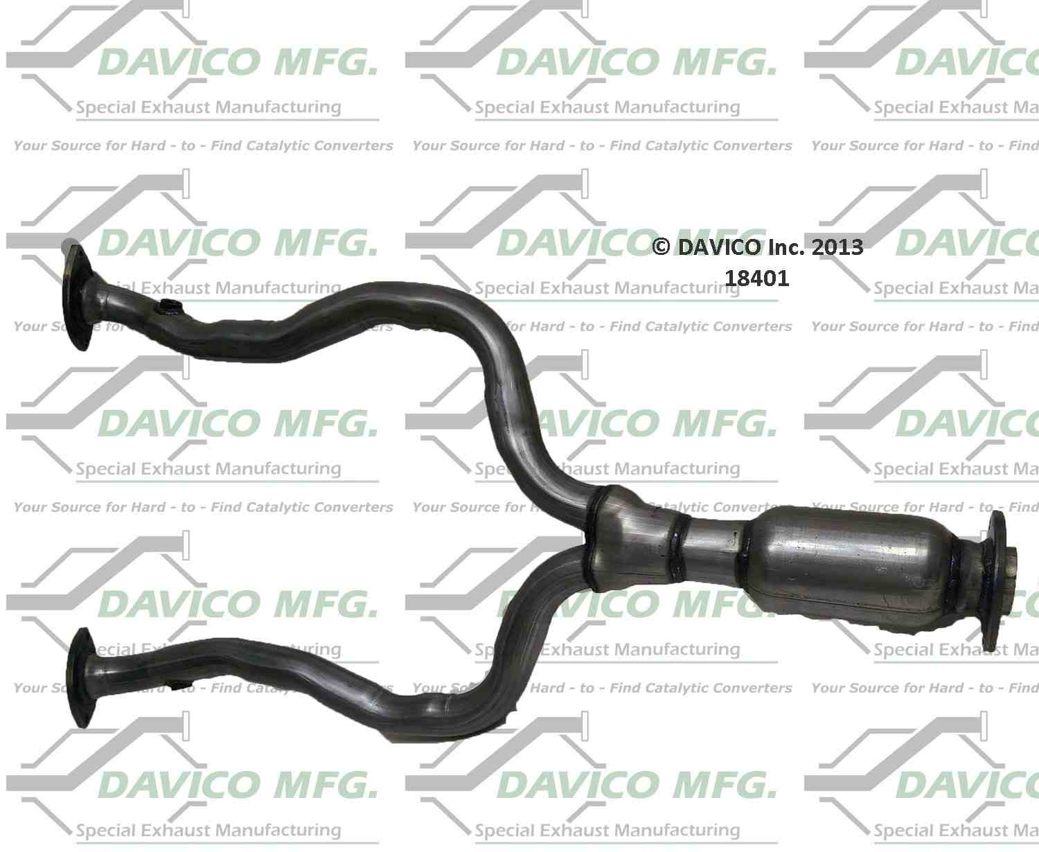 davico mfg exact-fit catalytic converter  frsport 18401