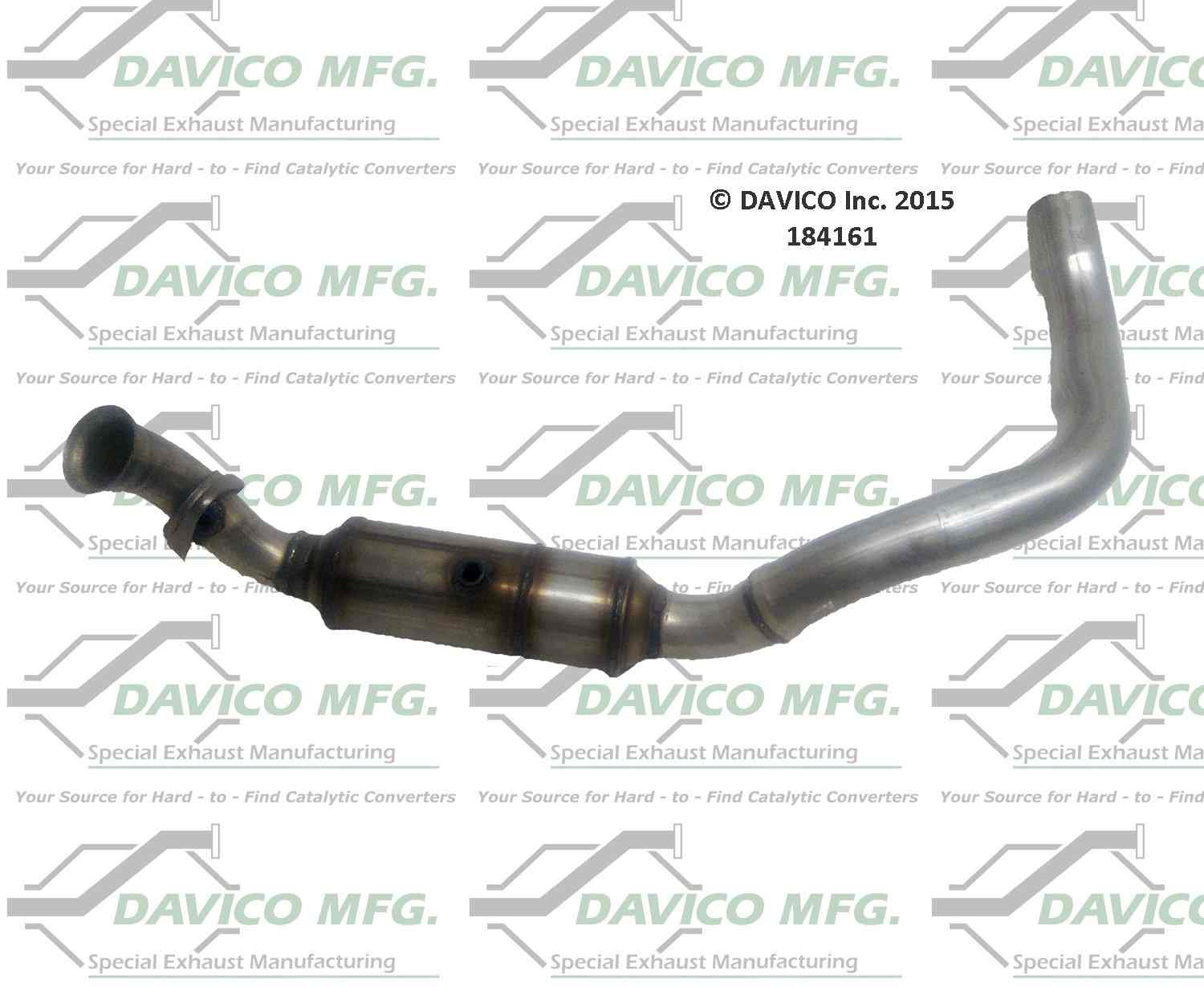 davico mfg exact-fit catalytic converter  frsport 184161