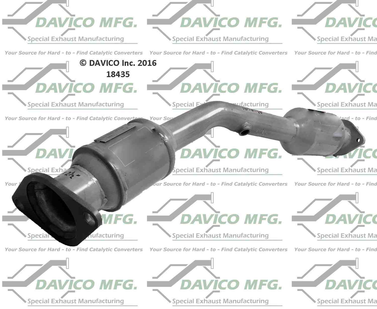 davico mfg exact-fit catalytic converter  frsport 18435