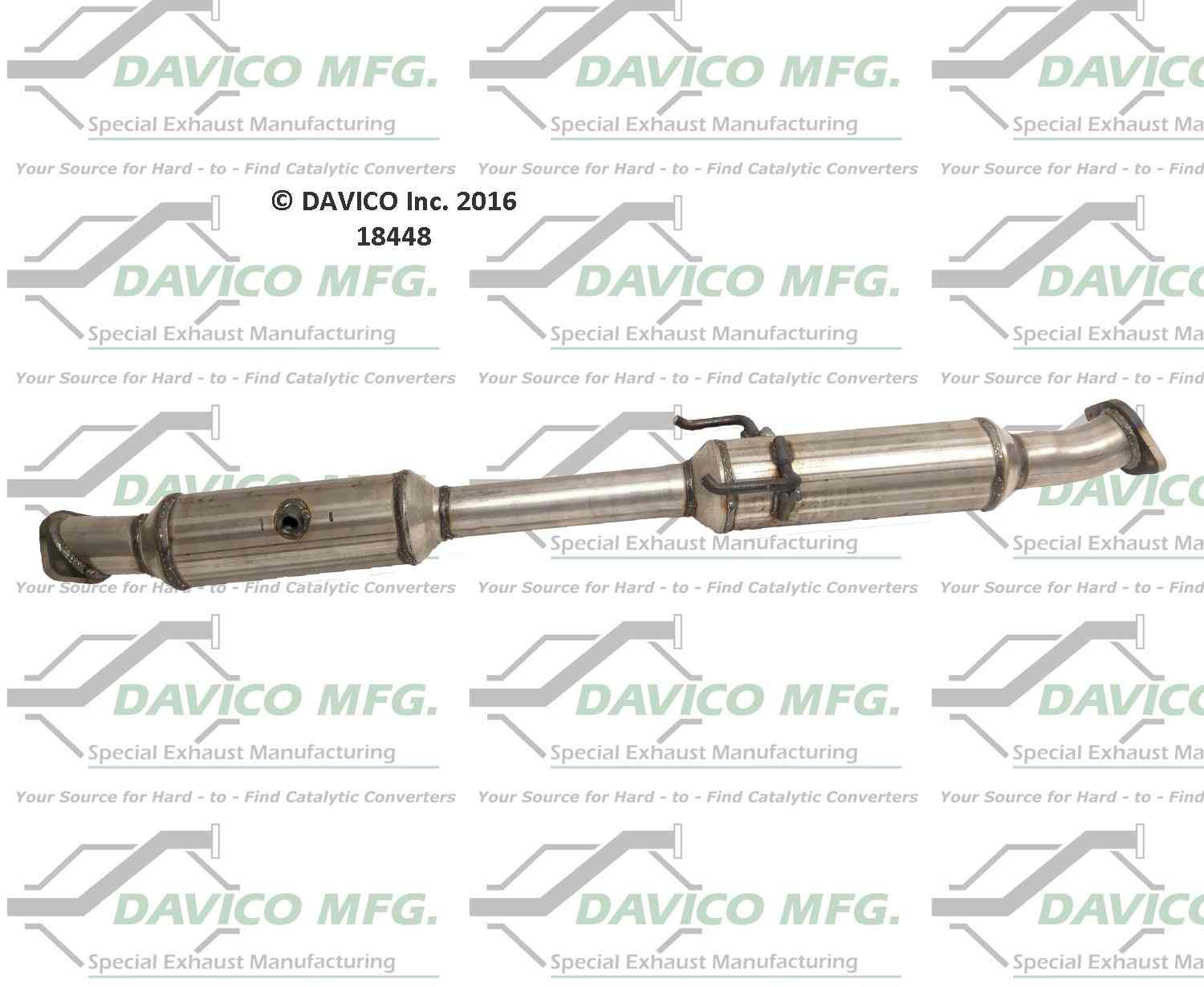 davico mfg exact-fit catalytic converter  frsport 18448