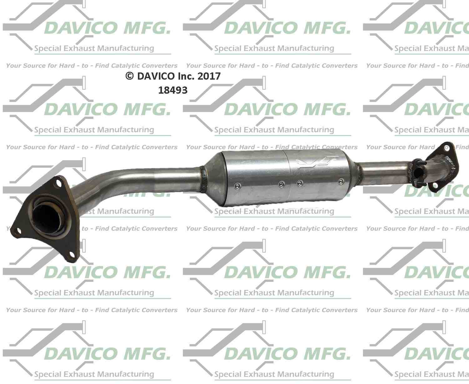 davico mfg exact-fit catalytic converter  frsport 18493