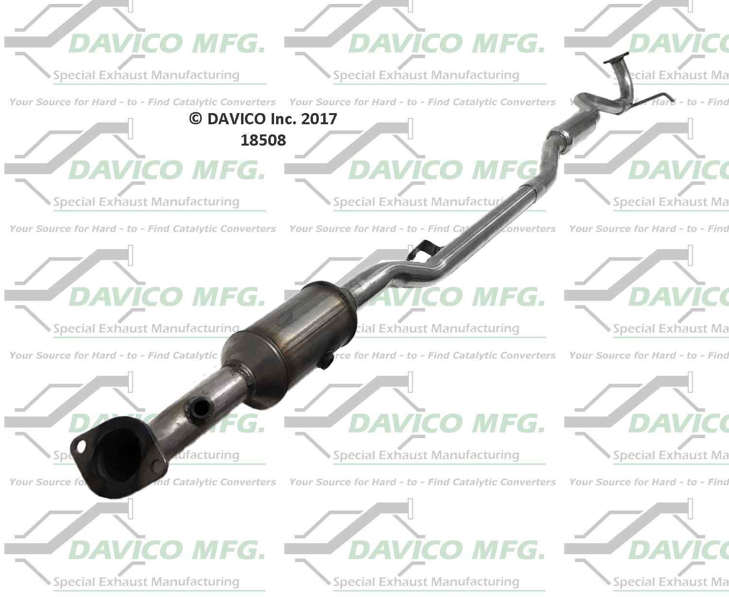 davico mfg exact-fit catalytic converter  frsport 18508