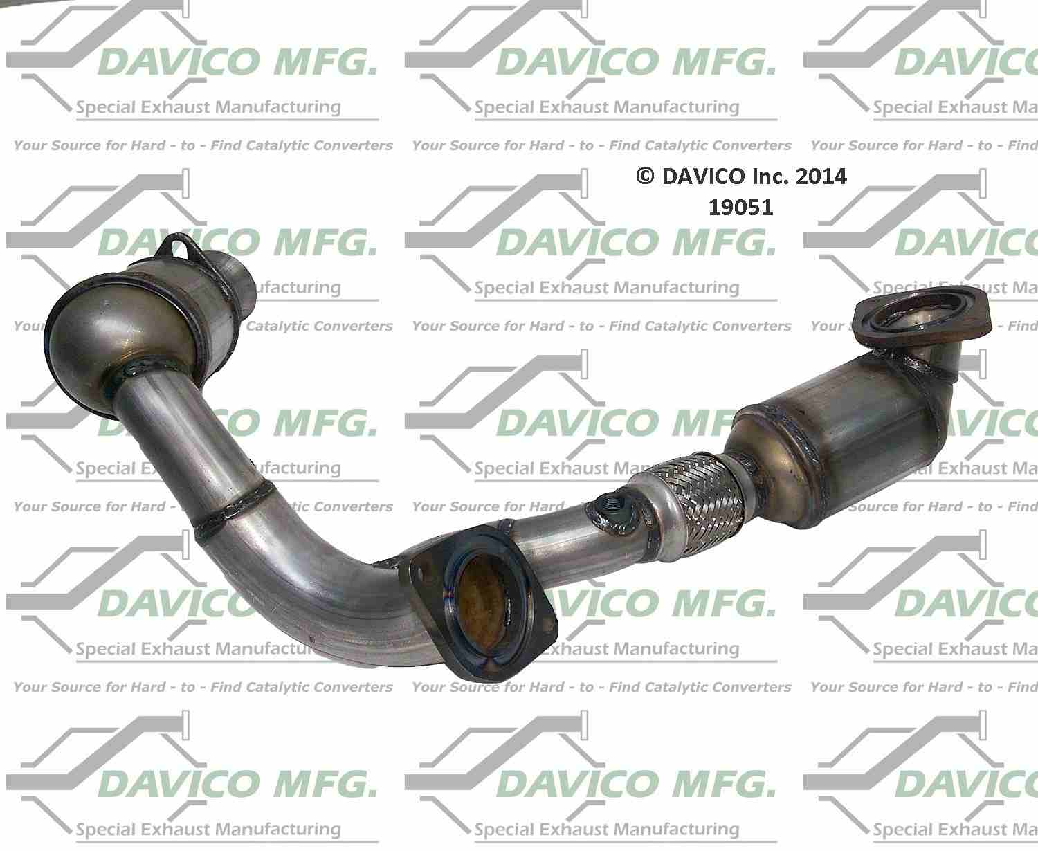 davico mfg exact-fit catalytic converter  frsport 19051