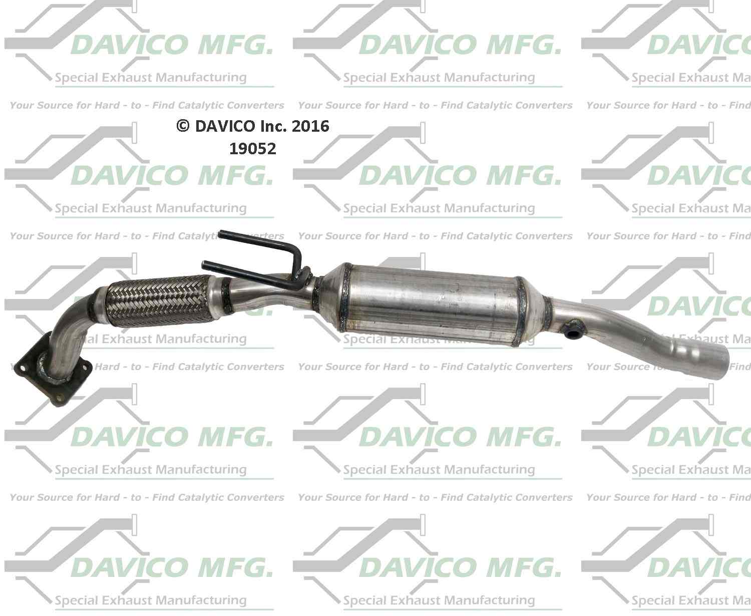 davico mfg exact-fit catalytic converter  frsport 19052