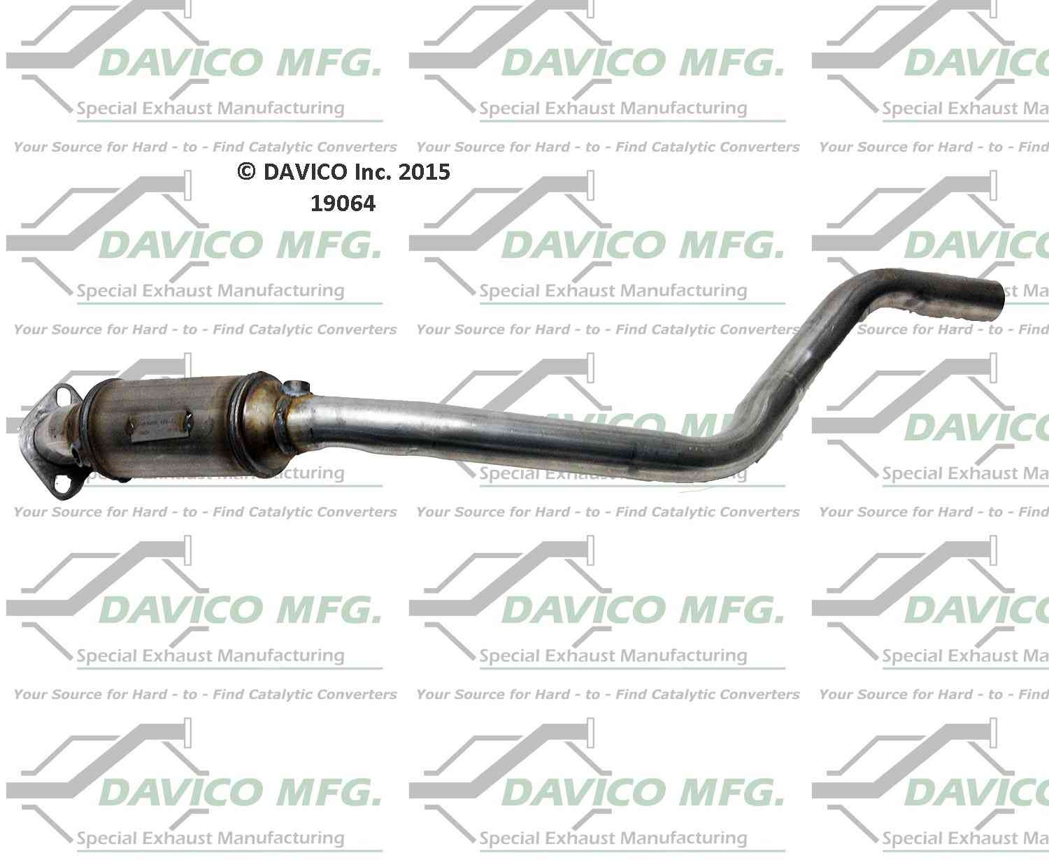 davico mfg exact-fit catalytic converter  frsport 19064