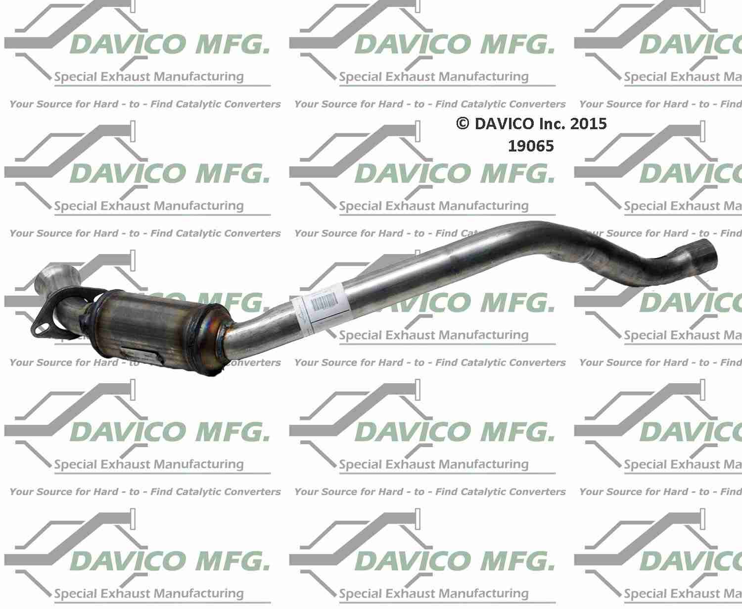 davico mfg exact-fit catalytic converter  frsport 19065