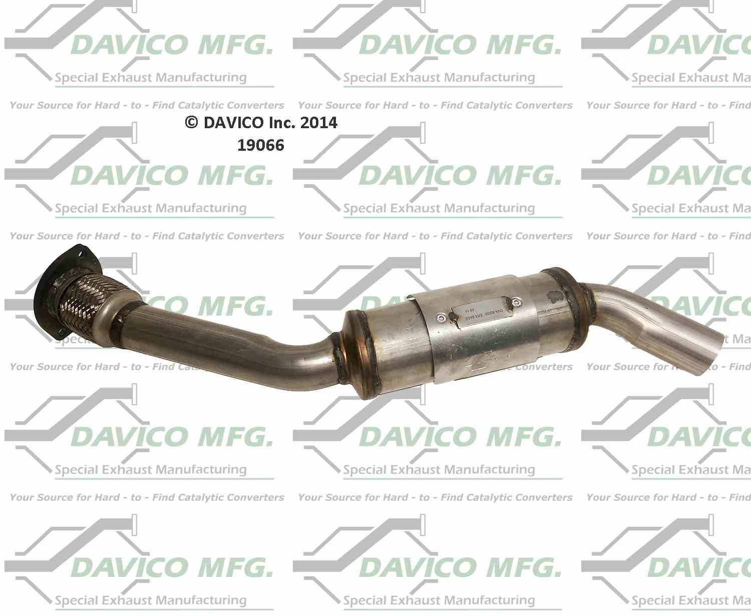 davico mfg exact-fit catalytic converter  frsport 19066