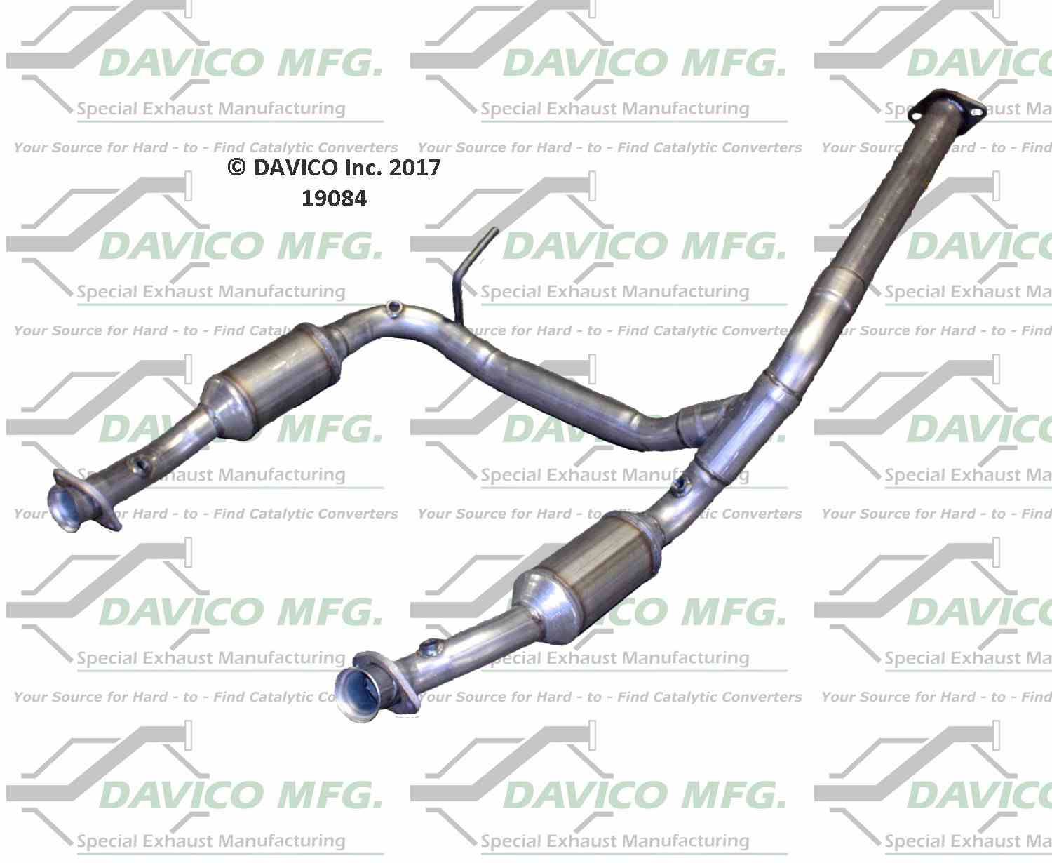 davico mfg exact-fit catalytic converter  frsport 19084