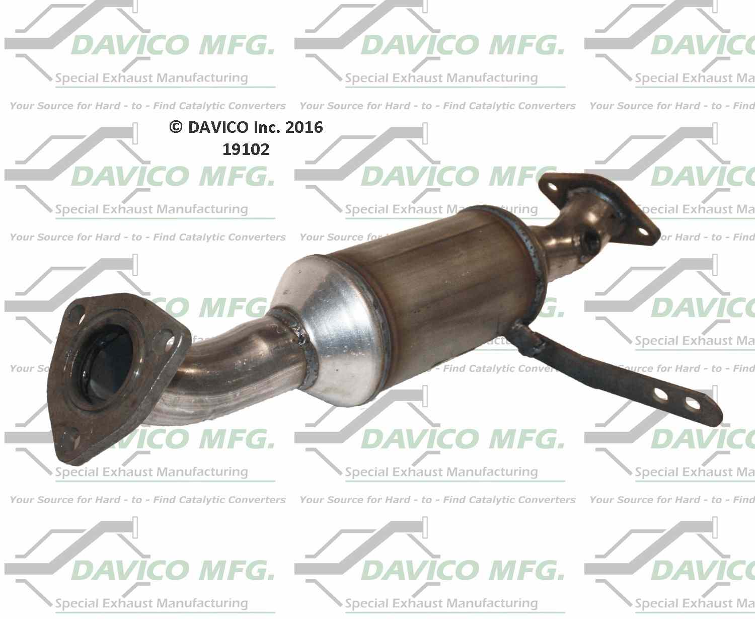 davico mfg exact-fit catalytic converter  frsport 19102