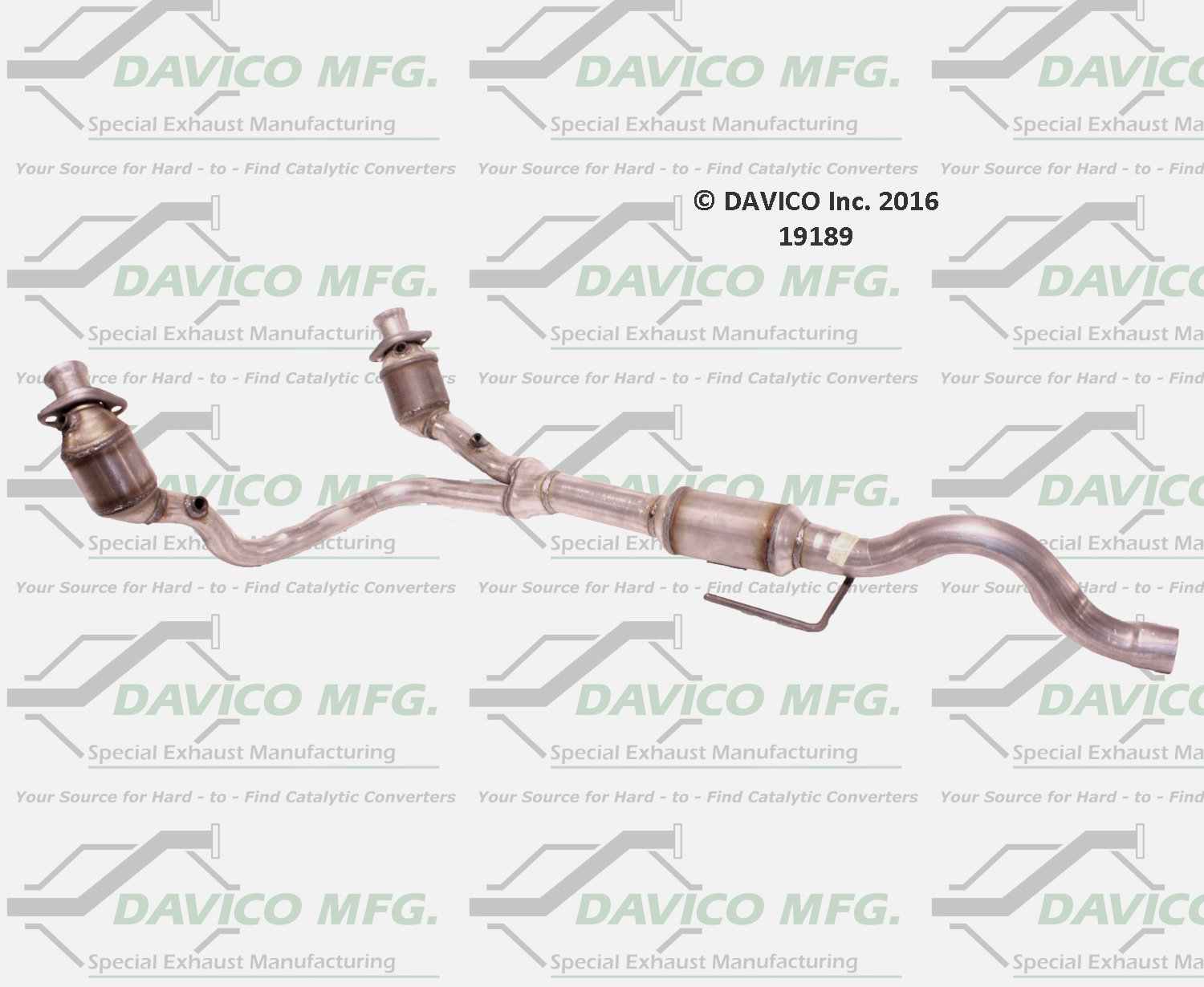 davico mfg exact-fit catalytic converter  frsport 19189