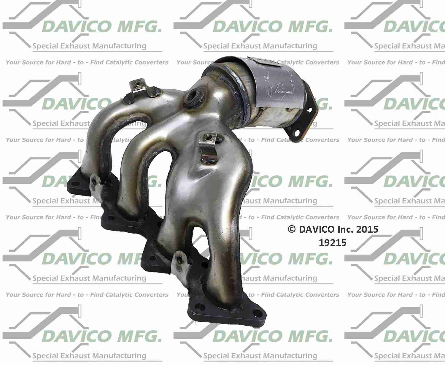 davico mfg exact-fit catalytic converter - manifold  frsport 19215