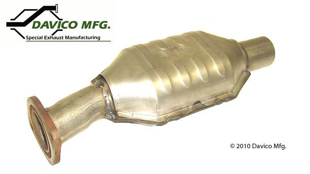 Davico Mfg Exact-Fit Catalytic Converter  top view frsport 19223