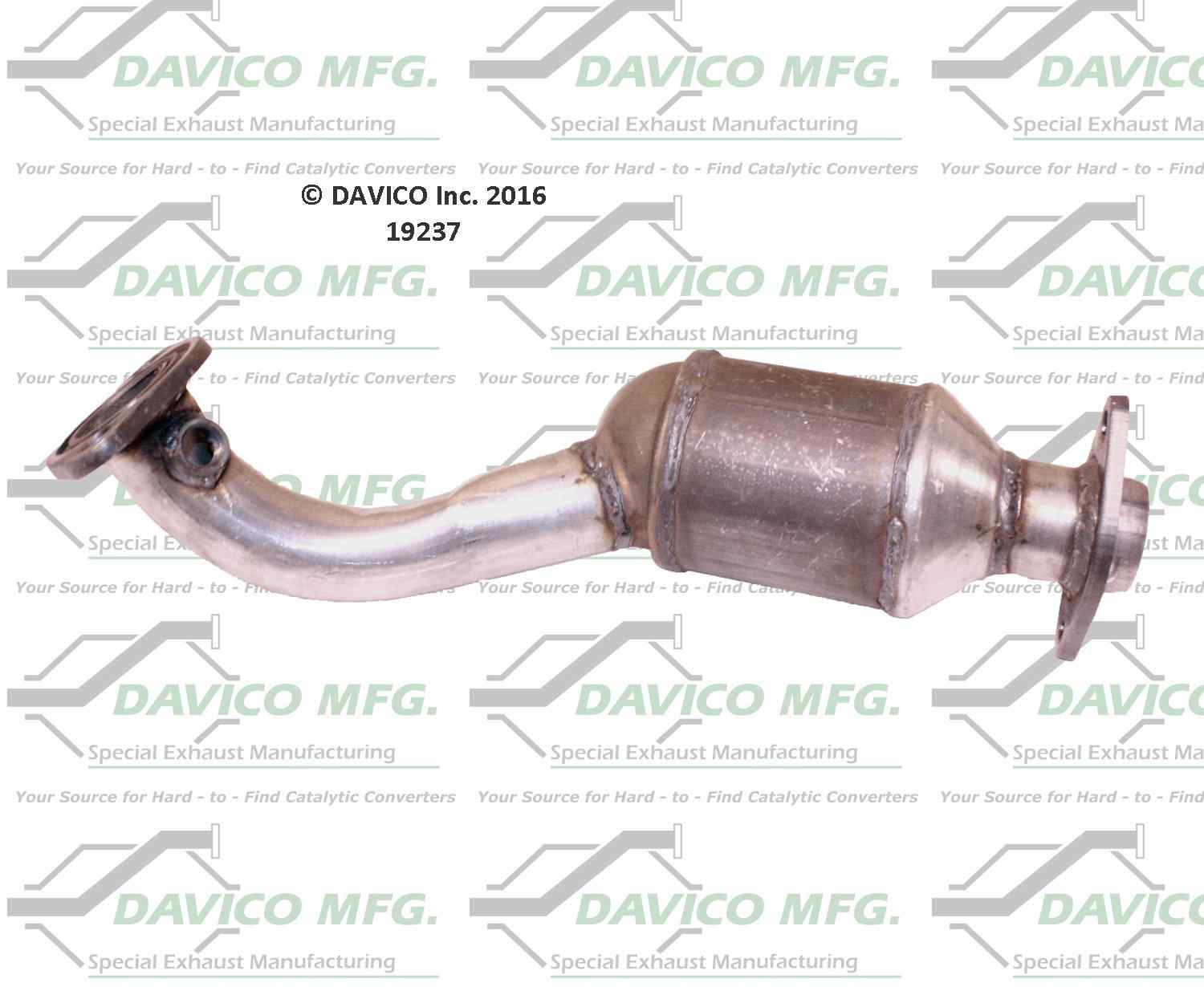 davico mfg exact-fit catalytic converter  frsport 19237