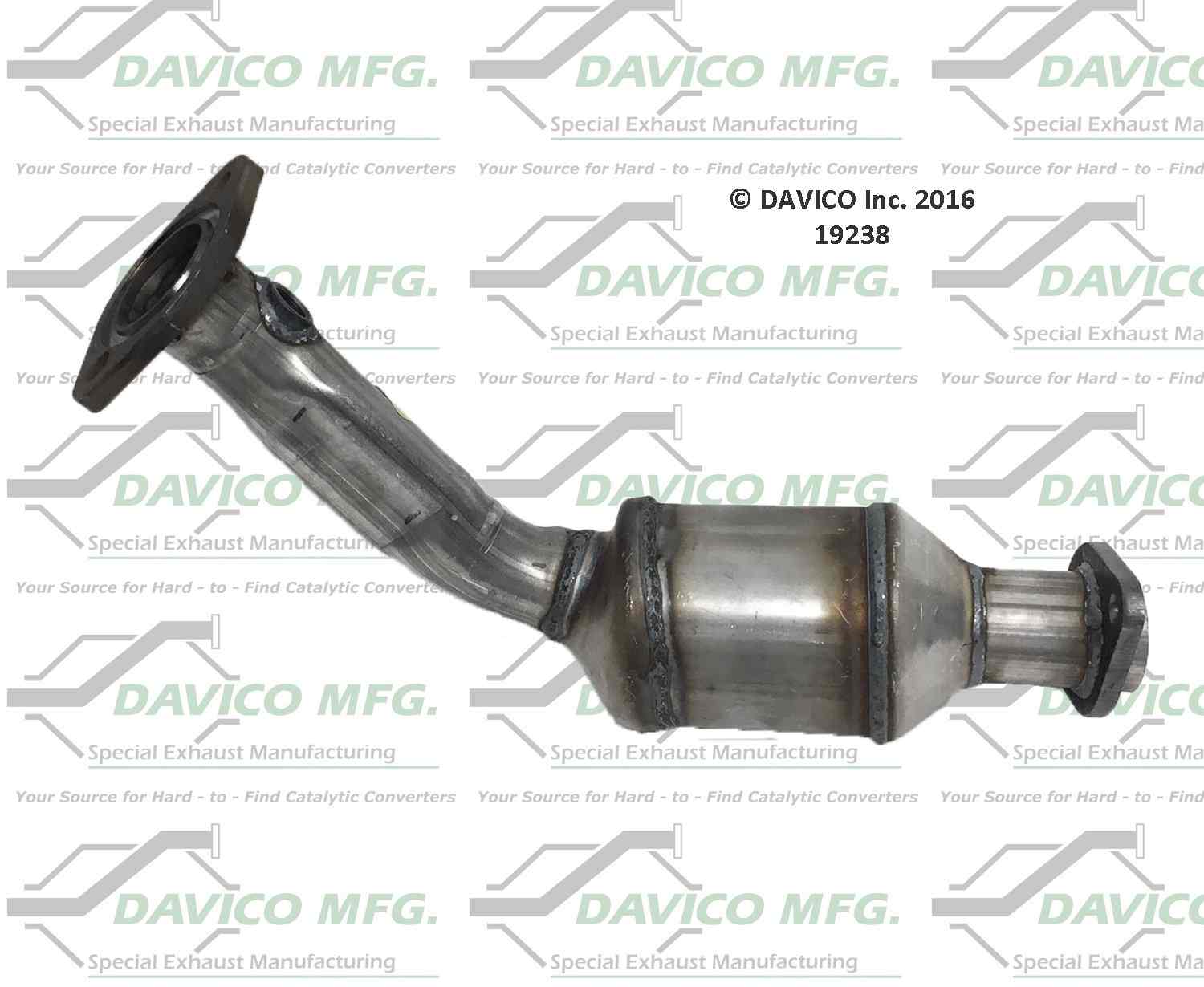 davico mfg exact-fit catalytic converter  frsport 19238