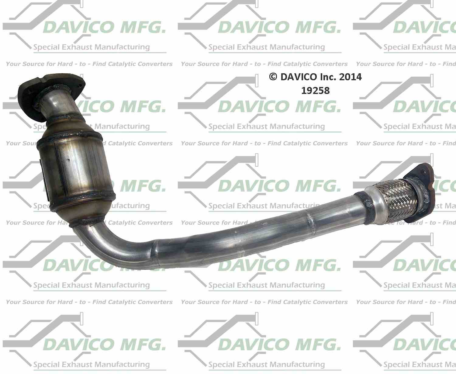 davico mfg exact-fit catalytic converter  frsport 19258