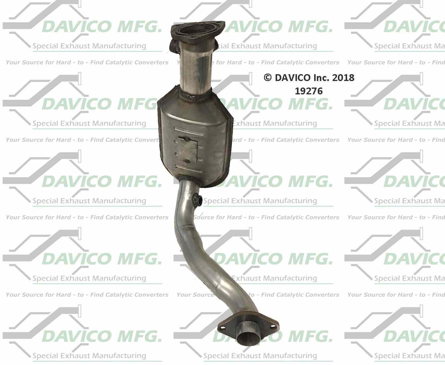 davico mfg exact-fit catalytic converter  frsport 19276