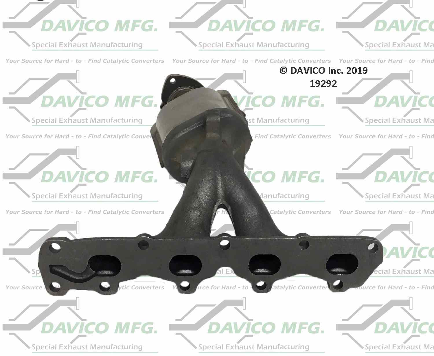 davico mfg exact-fit catalytic converter - manifold  frsport 19292