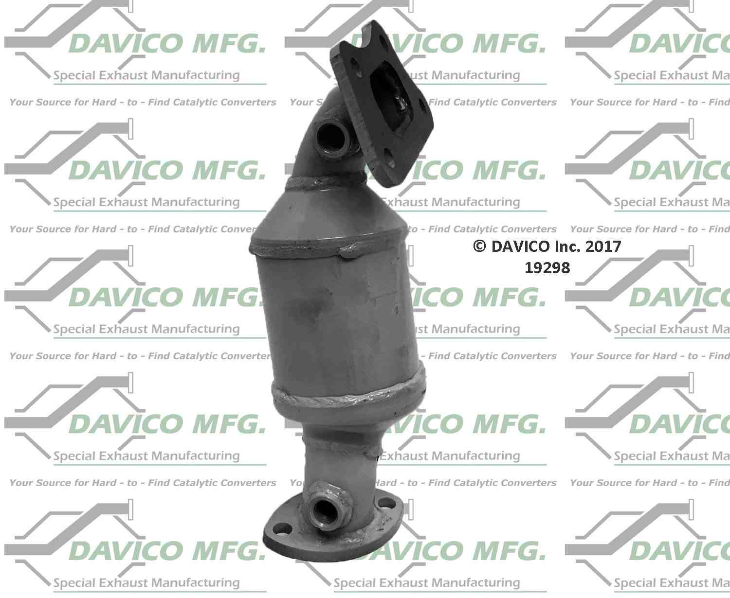 davico mfg exact-fit catalytic converter  frsport 19298