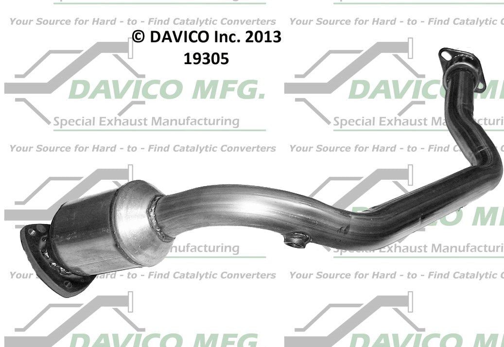 davico mfg exact-fit catalytic converter  frsport 19305