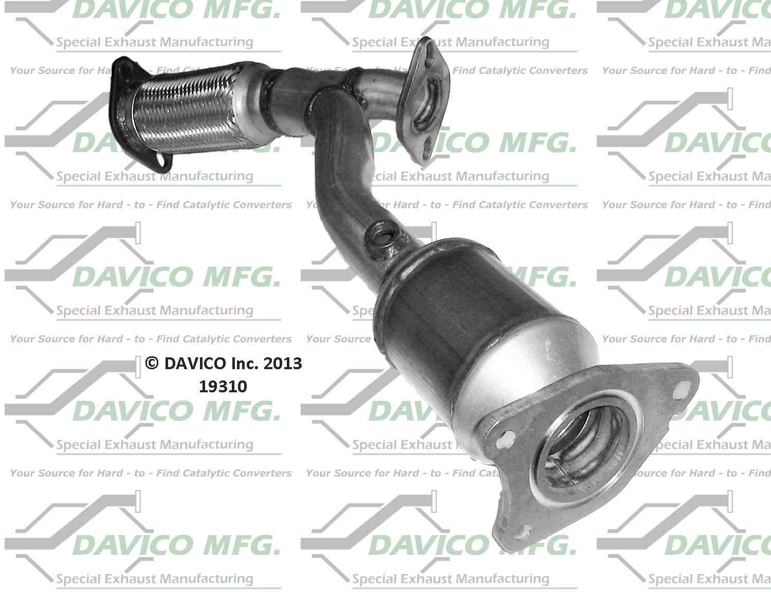 davico mfg exact-fit catalytic converter  frsport 19310