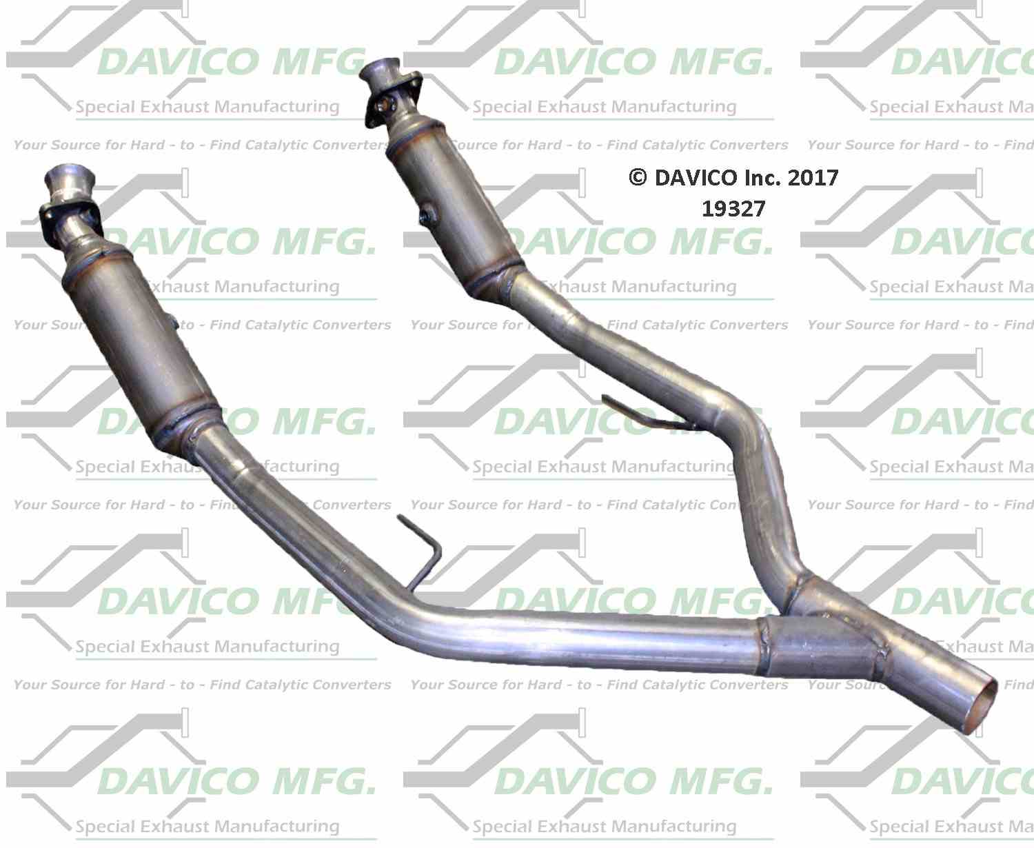 davico mfg exact-fit catalytic converter  frsport 19327