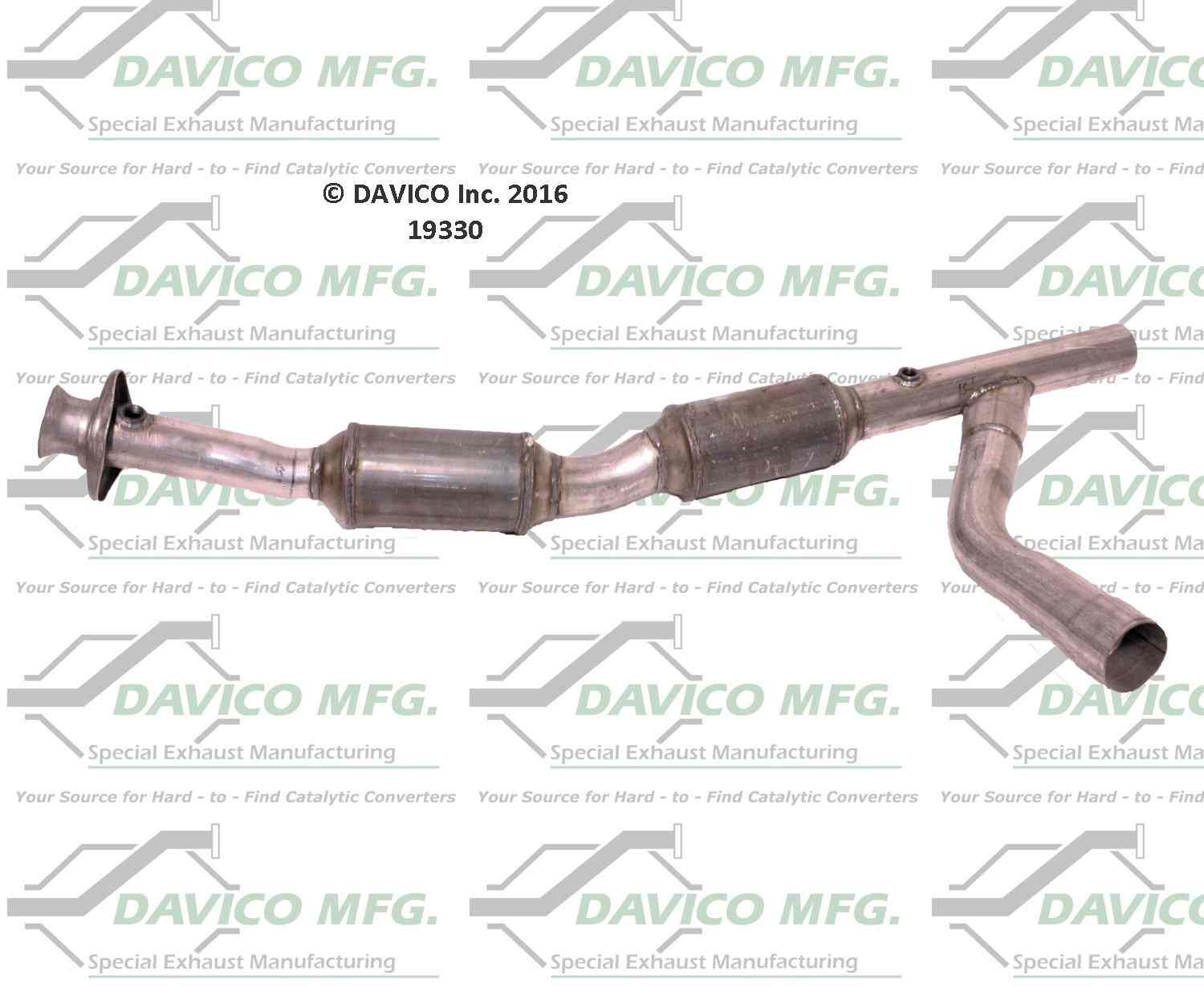 davico mfg exact-fit catalytic converter  frsport 19330