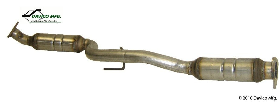 Davico Mfg Exact-Fit Catalytic Converter  top view frsport 19343