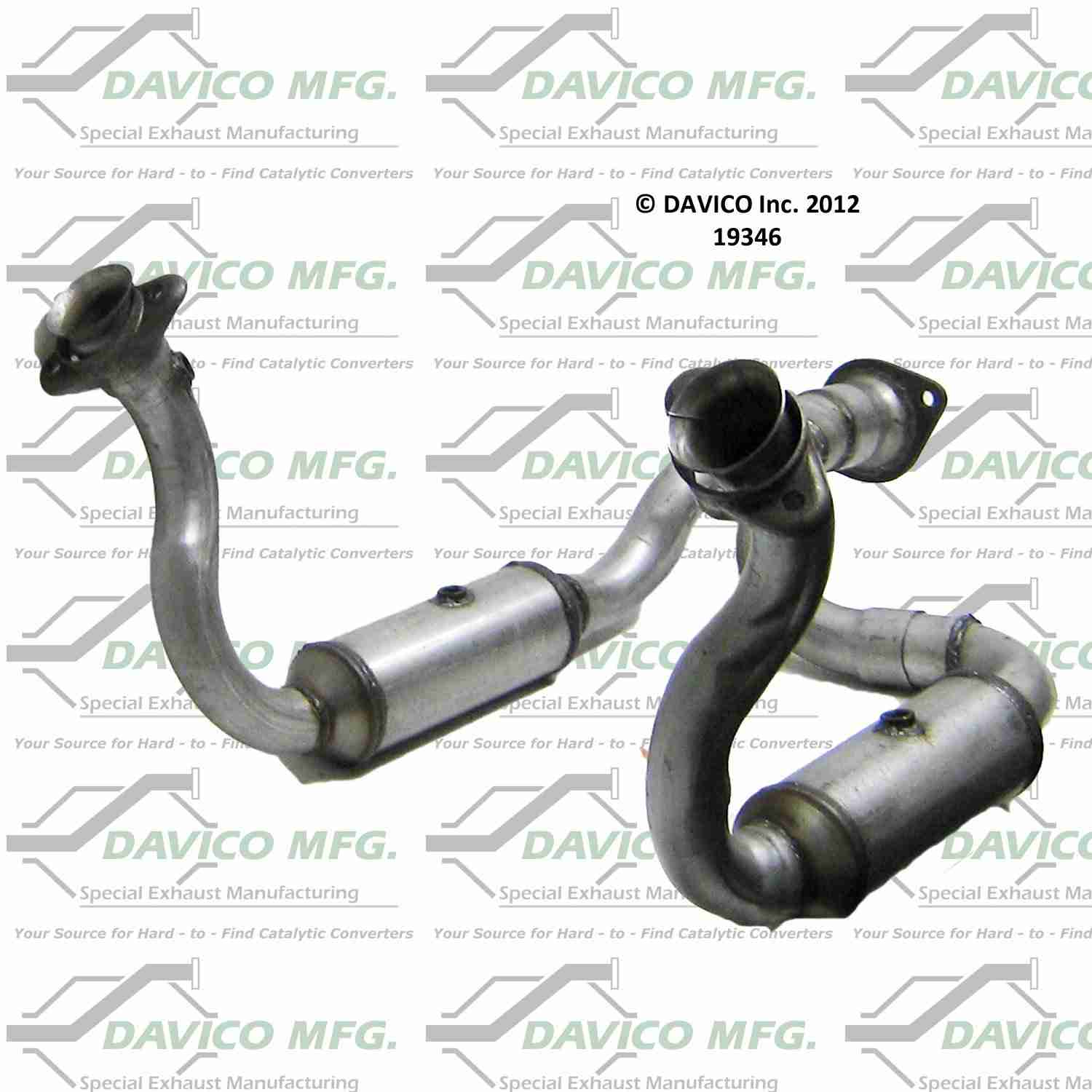 davico mfg exact-fit catalytic converter  frsport 19346