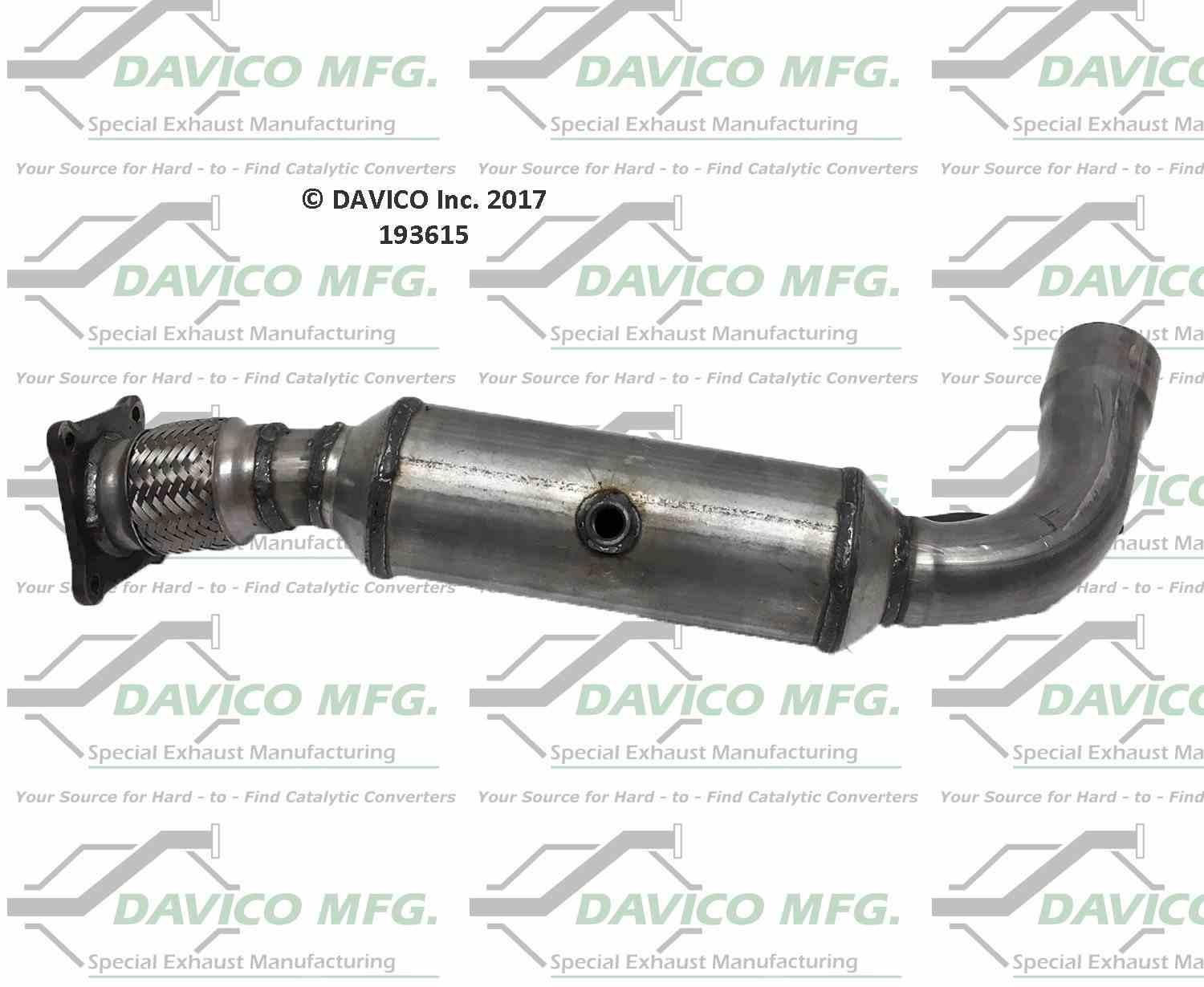 davico mfg exact-fit catalytic converter  frsport 193615