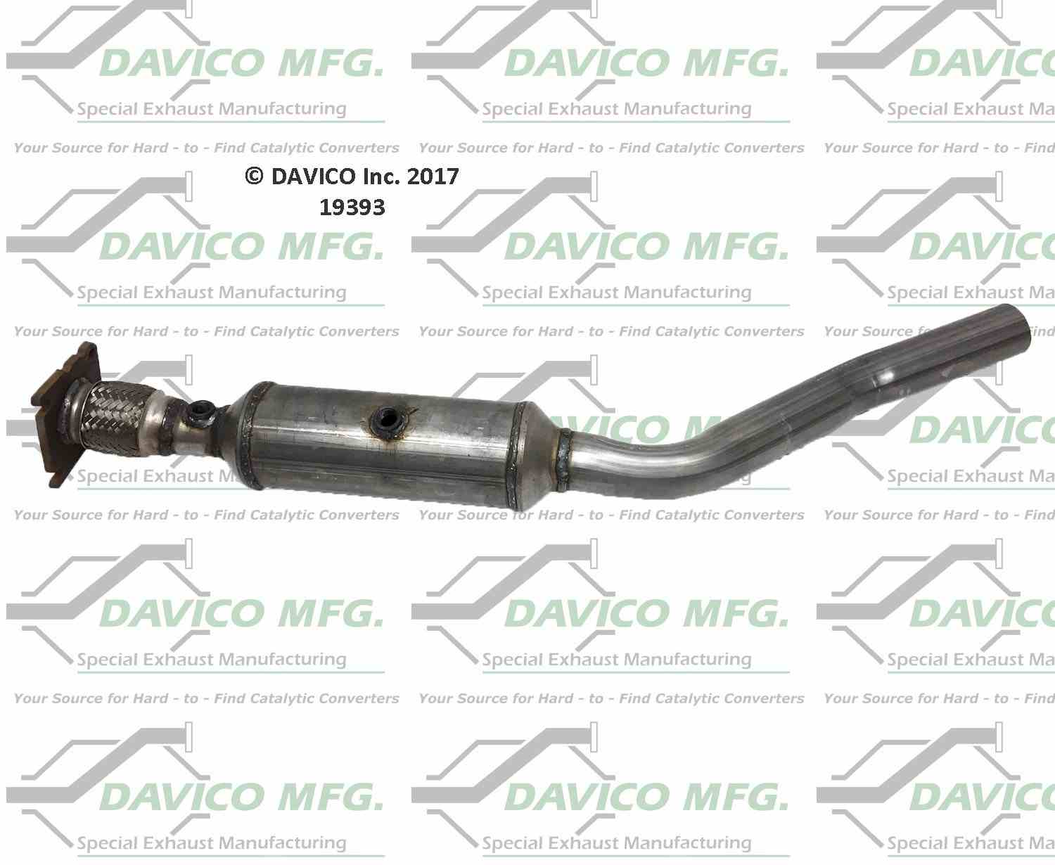 davico mfg exact-fit catalytic converter  frsport 19393