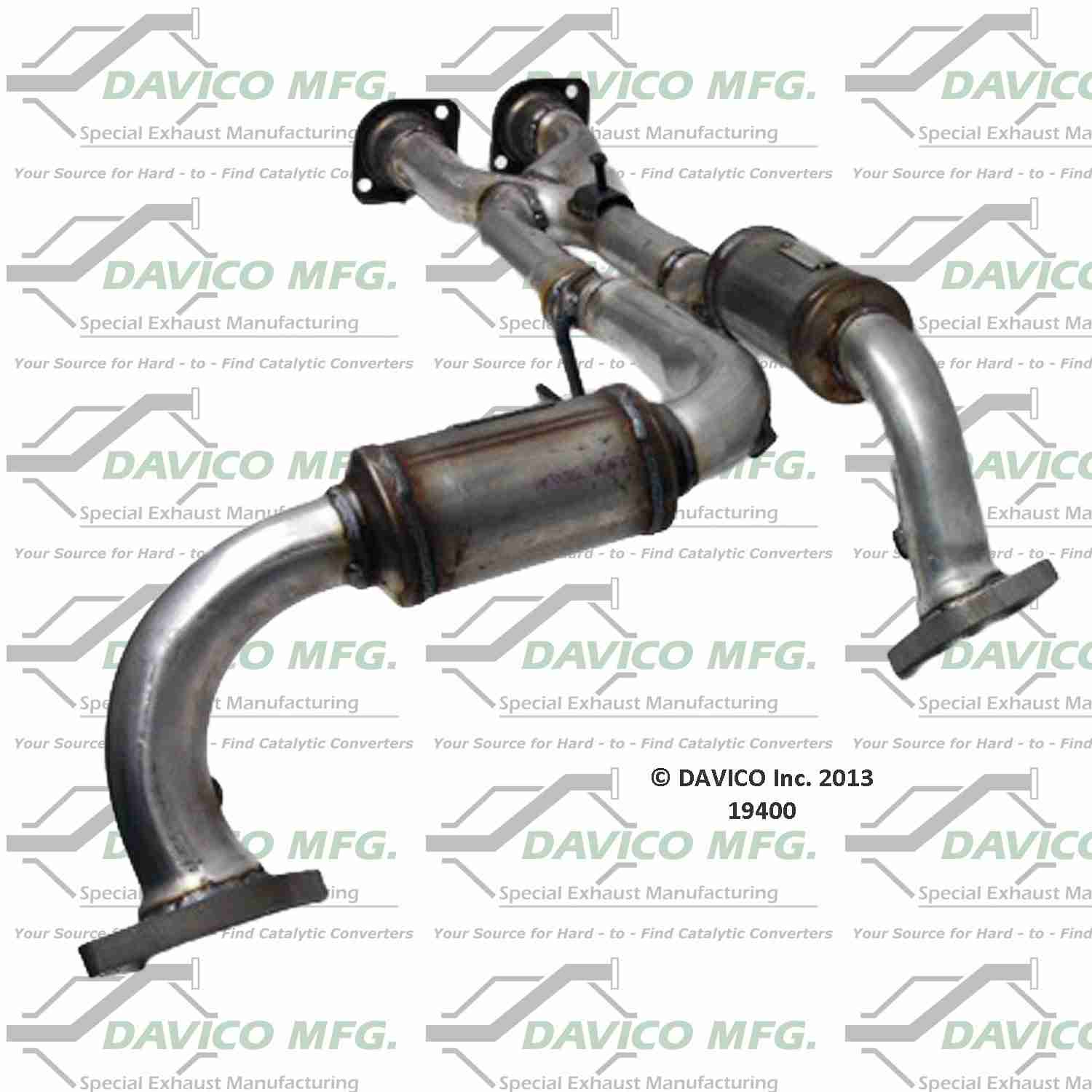 davico mfg exact-fit catalytic converter  frsport 19400