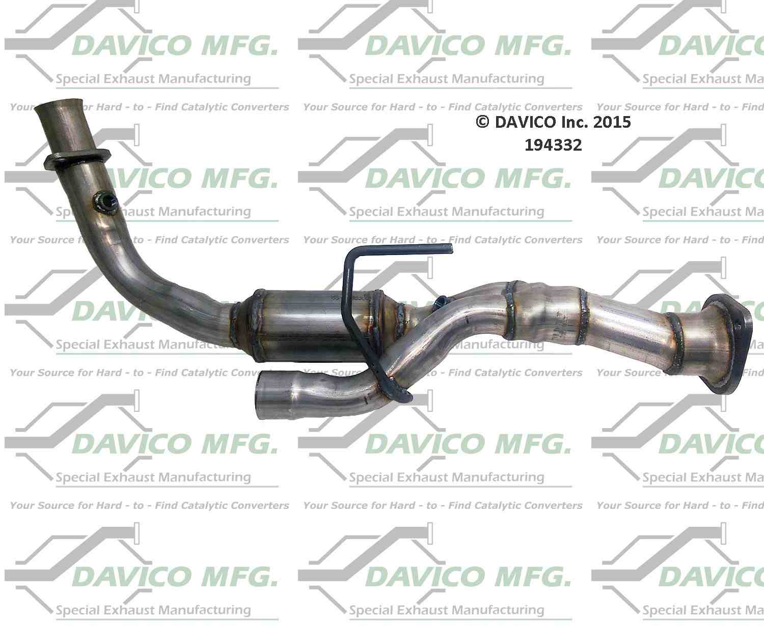 davico mfg exact-fit catalytic converter  frsport 194332