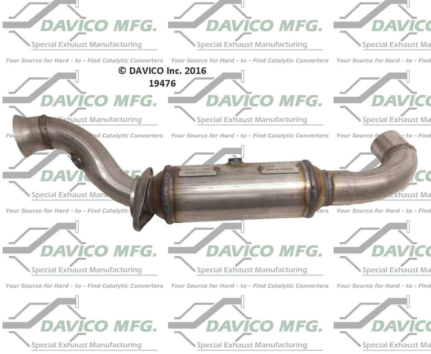 davico mfg exact-fit catalytic converter  frsport 19476