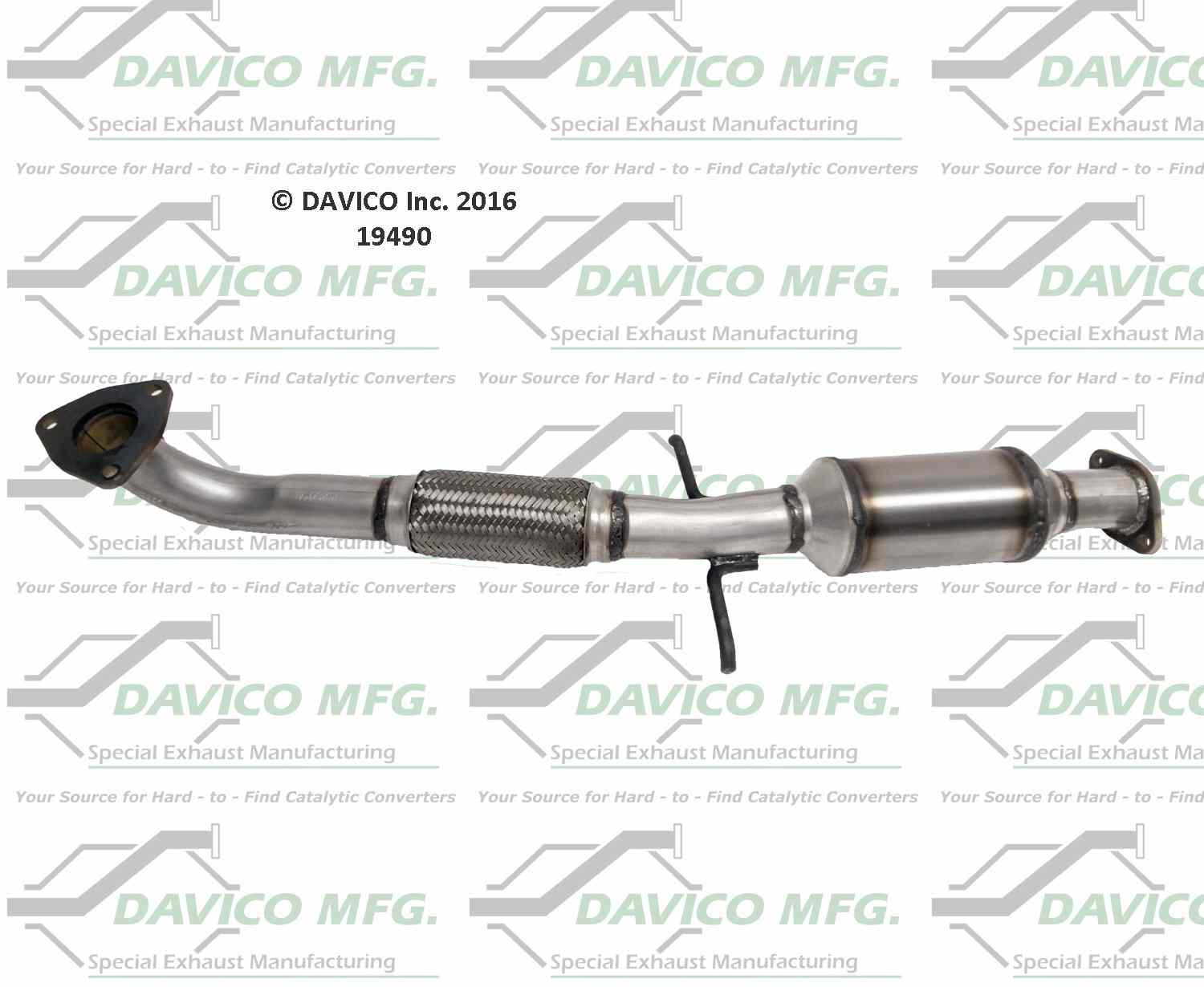 davico mfg exact-fit catalytic converter  frsport 19490