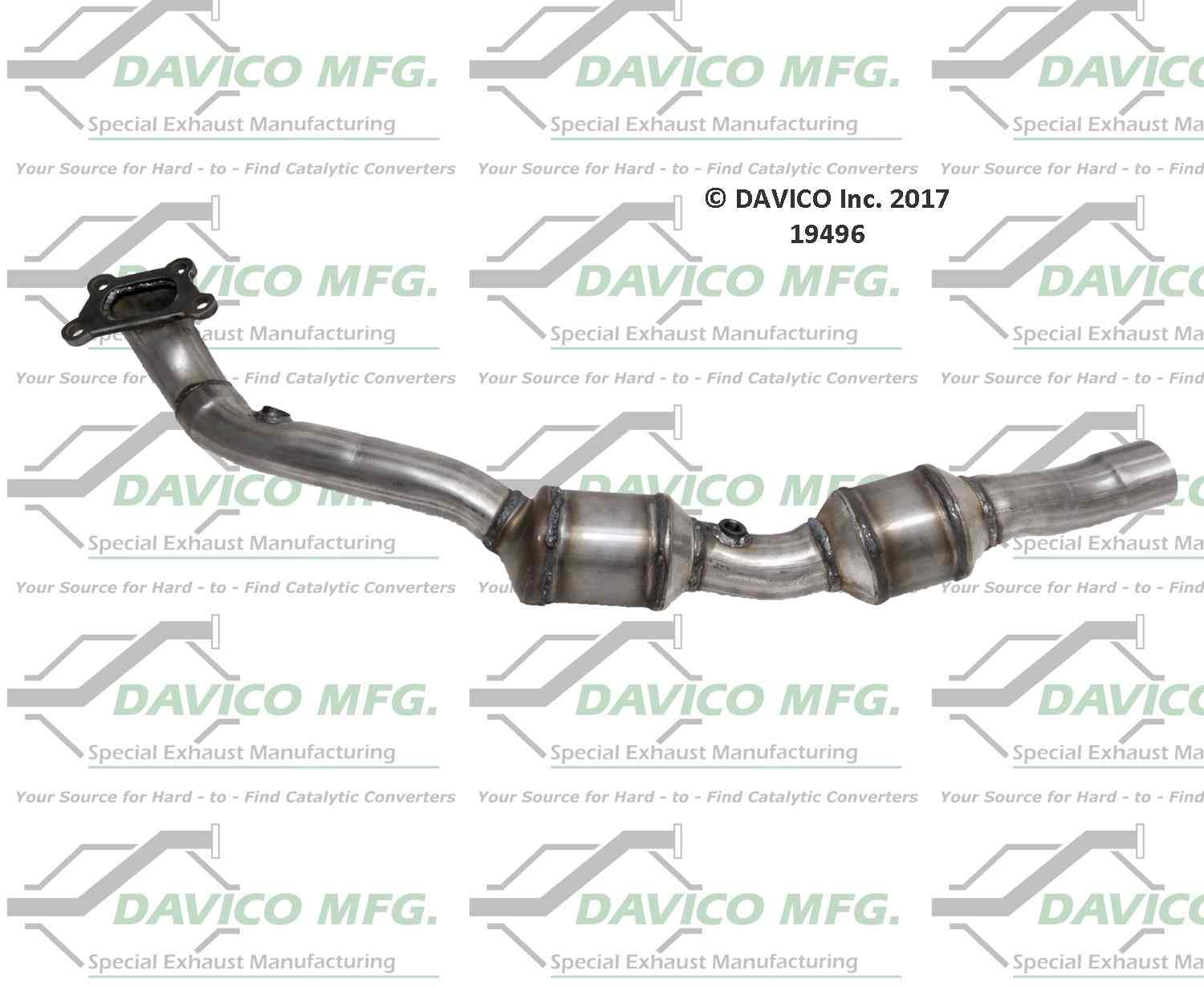 davico mfg exact-fit catalytic converter  frsport 19496