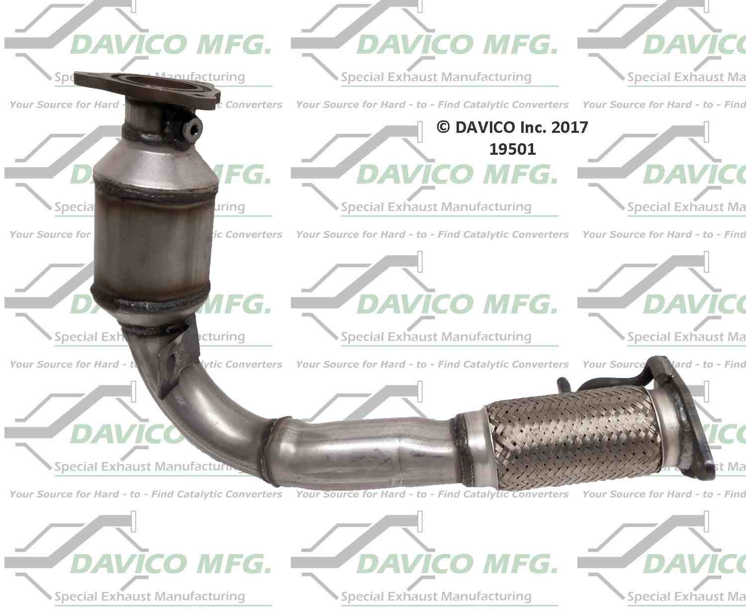 davico mfg exact-fit catalytic converter  frsport 19501