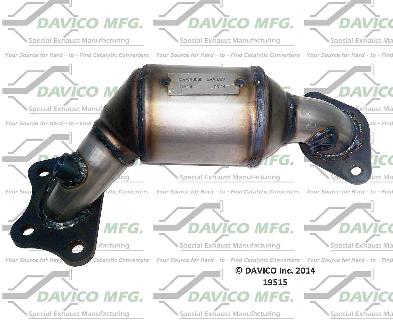 davico mfg exact-fit catalytic converter  frsport 19515