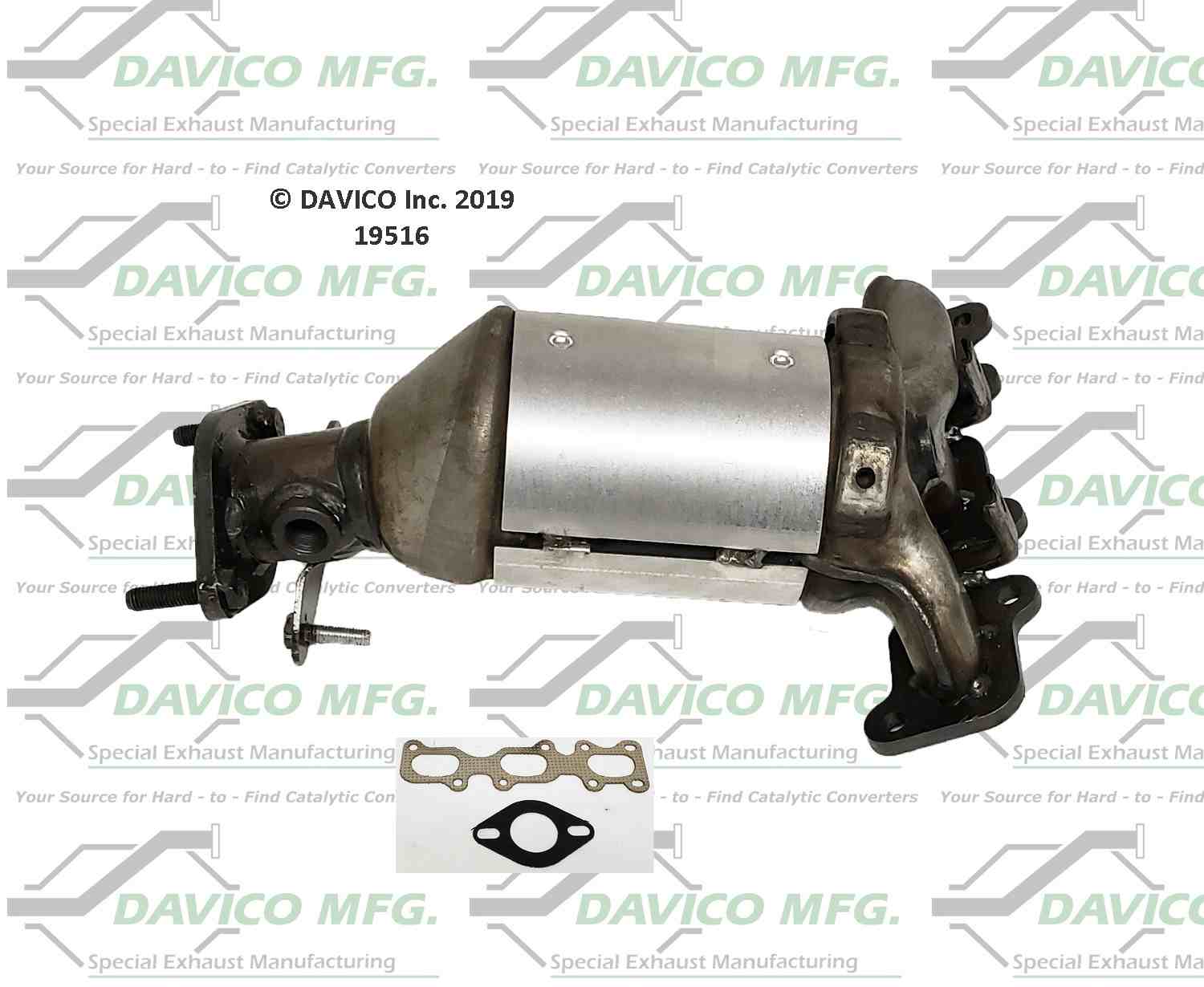 davico mfg exact-fit catalytic converter  frsport 19516