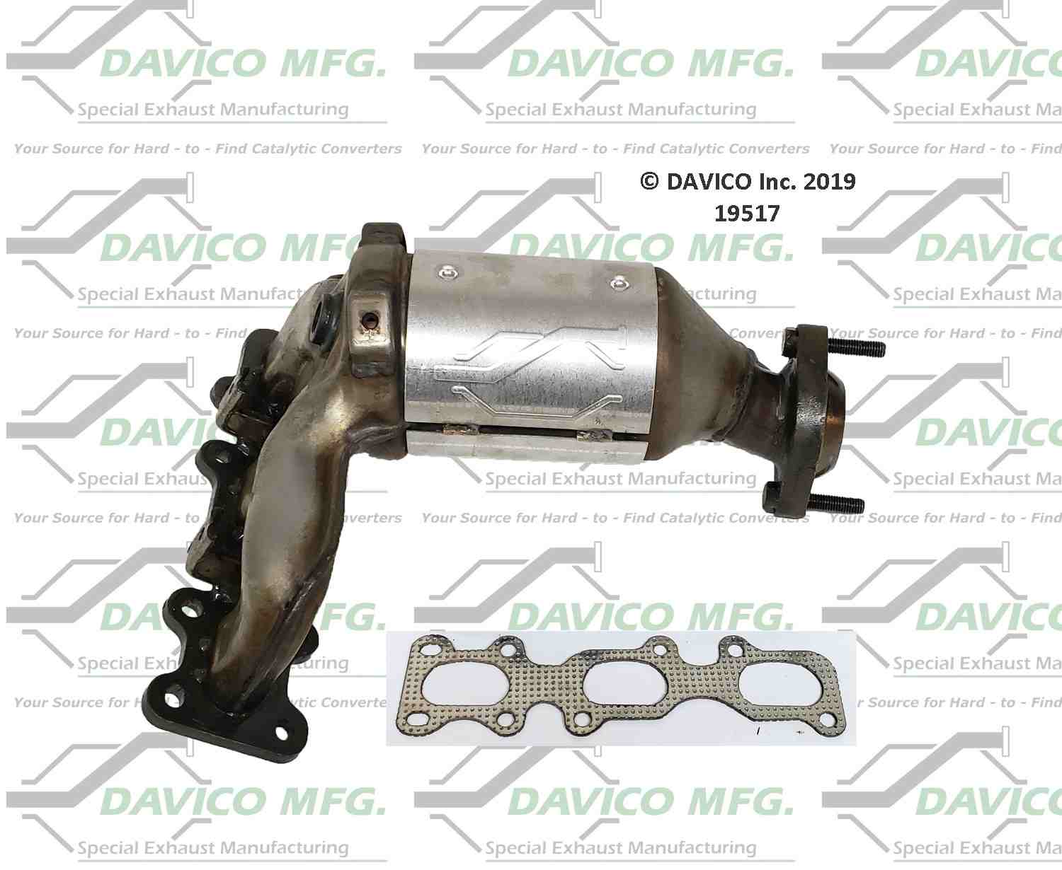 davico mfg exact-fit catalytic converter  frsport 19517