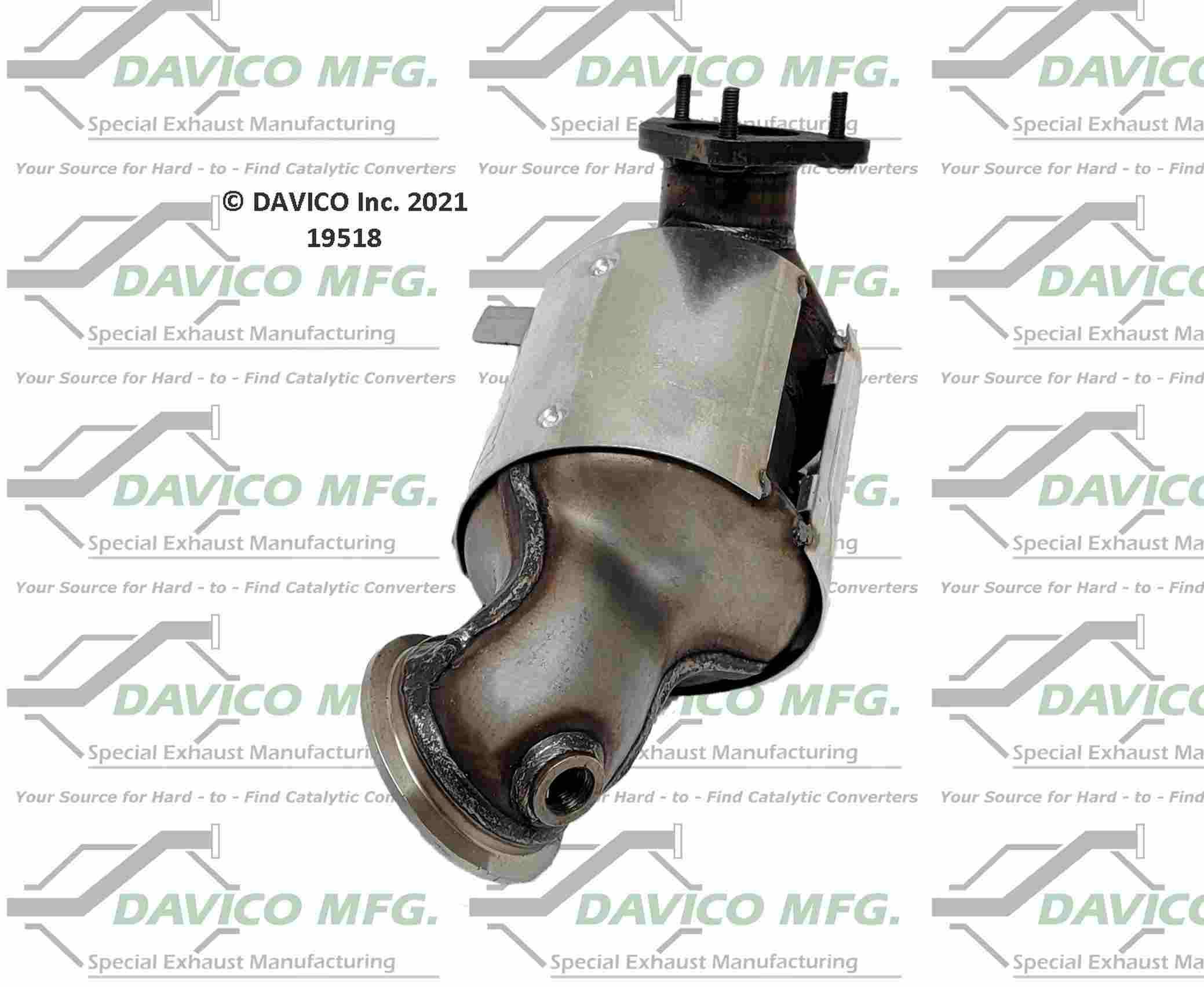 davico mfg exact-fit catalytic converter  frsport 19518